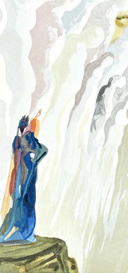 Salvador Dali, Purgatorio Xii (Michler/Lpsinger 1039-1138; Field 189-200), La Divina Commedia,