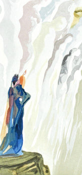 Salvador Dali, Purgatorio Xii (Michler/Lpsinger 1039-1138; Field 189-200), La Divina Commedia,