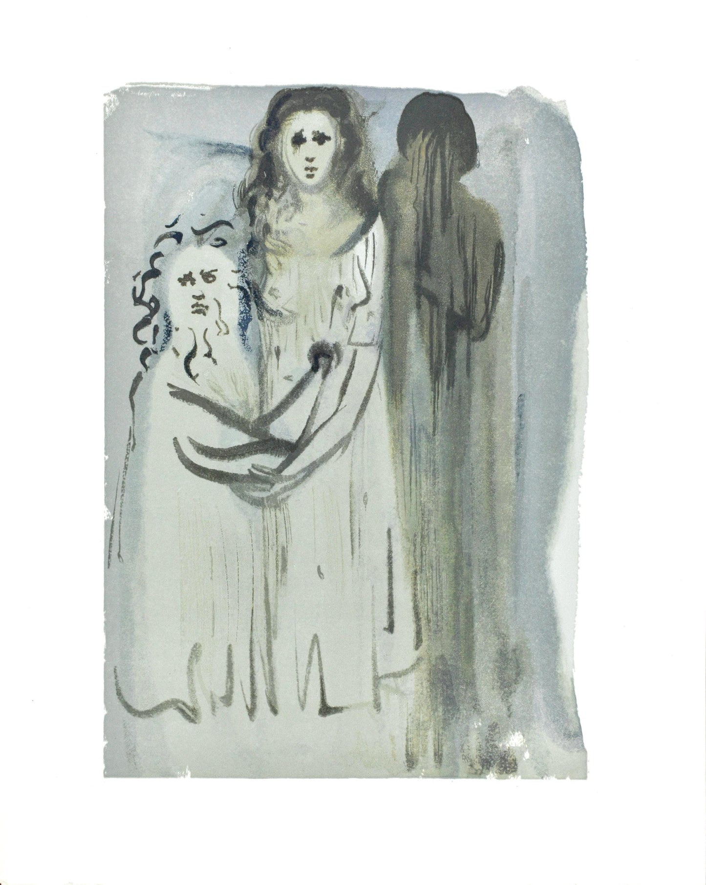 Salvador Dali, Purgatorio Xvi (Michler/Lpsinger 1039-1138; Field 189-200), La Divina Commedia,