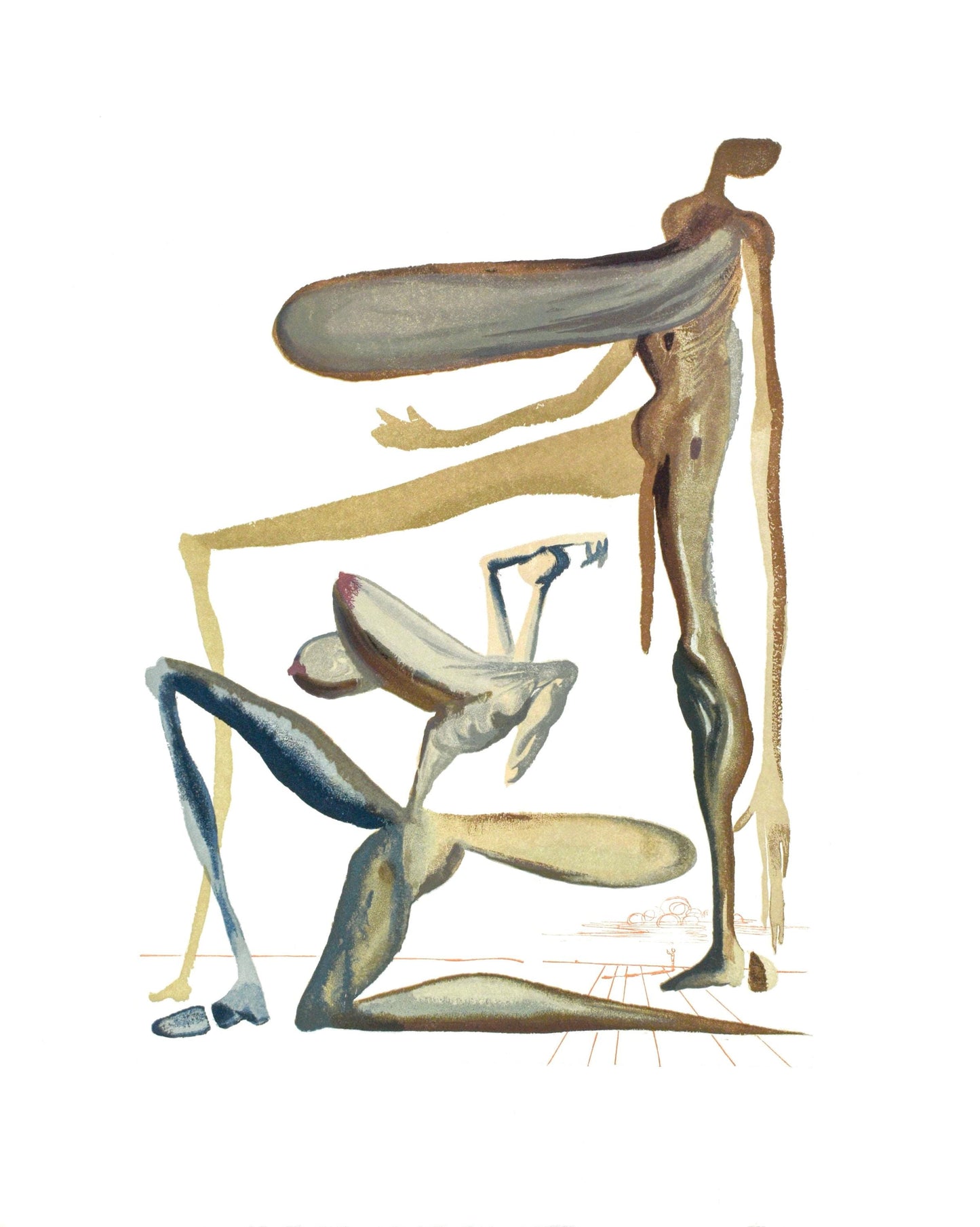 Salvador Dali, Purgatorio Xxii (Michler/Lpsinger 1039-1138; Field 189-200), La Divina Commedia,