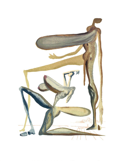 Salvador Dali, Purgatorio Xxii (Michler/Lpsinger 1039-1138; Field 189-200), La Divina Commedia,