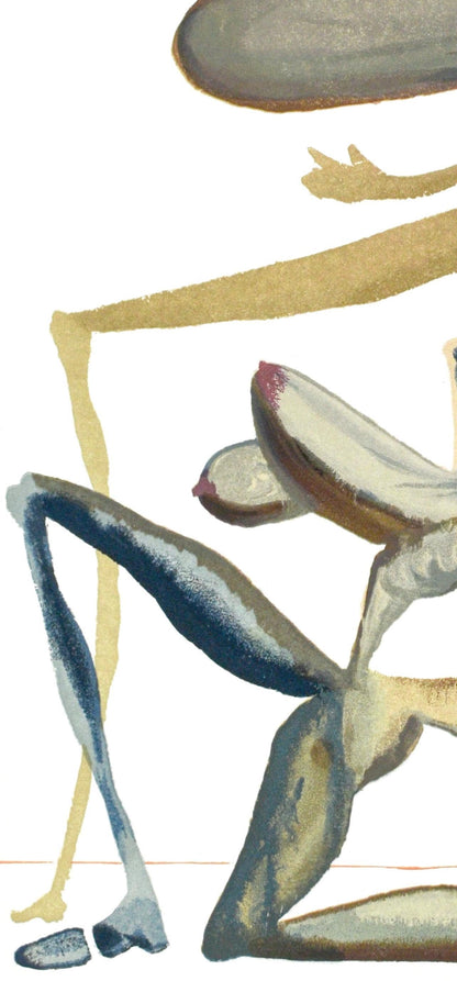 Salvador Dali, Purgatorio Xxii (Michler/Lpsinger 1039-1138; Field 189-200), La Divina Commedia,