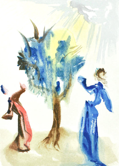 Salvador Dali, Purgatorio Xxiv (Michler/Lpsinger 1039-1138; Field 189-200), La Divina Commedia,