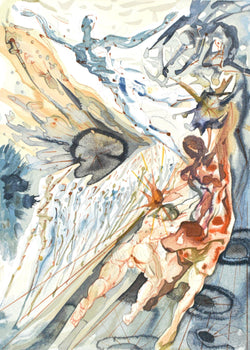 Salvador Dali, Purgatorio Xxvi (Michler/Lpsinger 1039-1138; Field 189-200), La Divina Commedia,
