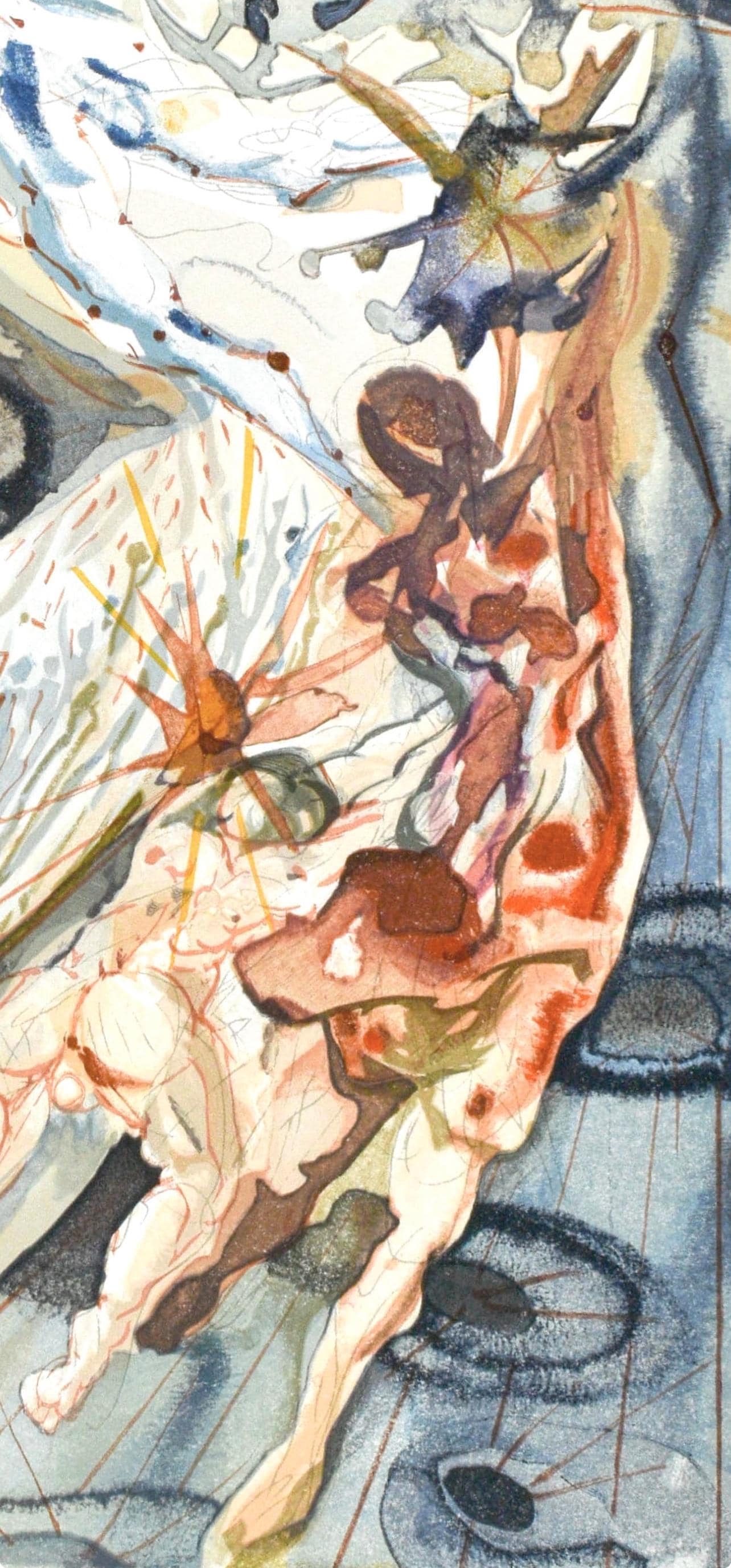 Salvador Dali, Purgatorio Xxvi (Michler/Lpsinger 1039-1138; Field 189-200), La Divina Commedia,