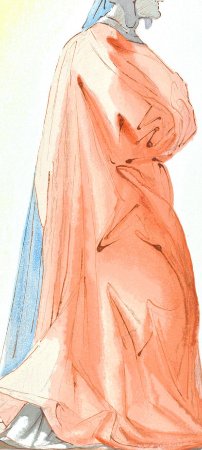 Salvador Dali, Paradiso I (Michler/Lpsinger 1039-1138; Field 189-200), La Divina Commedia, Woodcut