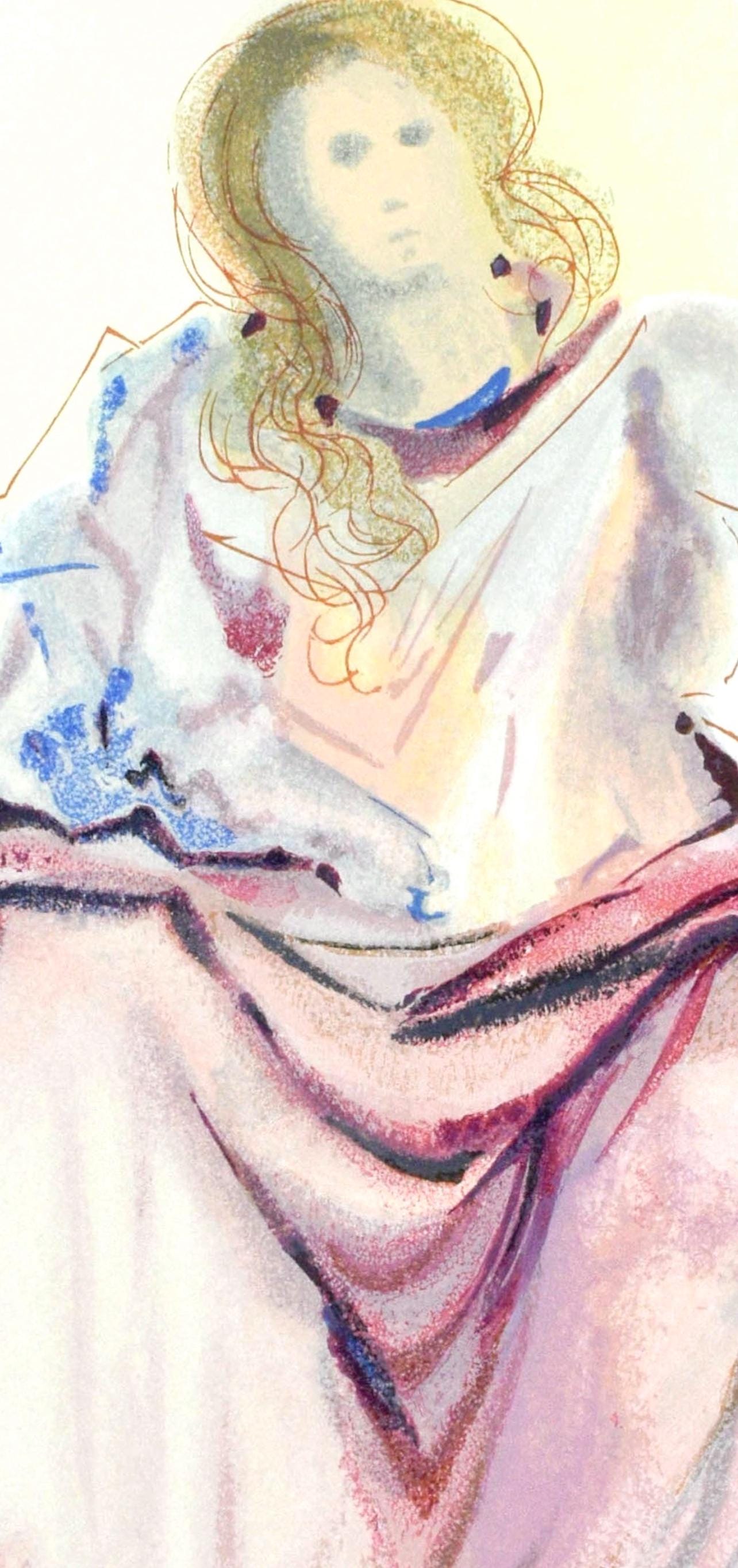 Salvador Dali, Paradiso Iv (Michler/Lpsinger 1039-1138; Field 189-200), La Divina Commedia, Woodcut