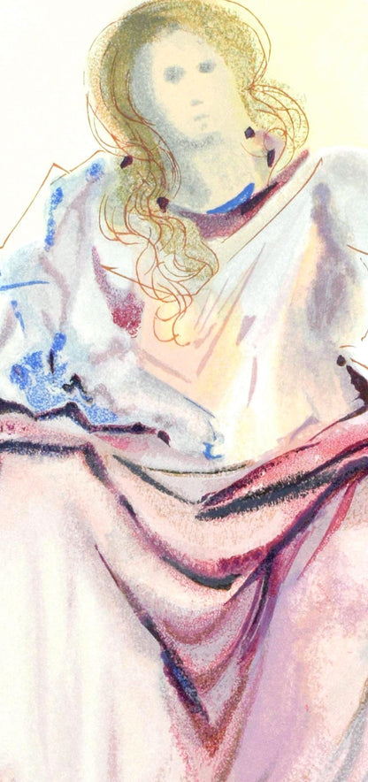 Salvador Dali, Paradiso Iv (Michler/Lpsinger 1039-1138; Field 189-200), La Divina Commedia, Woodcut