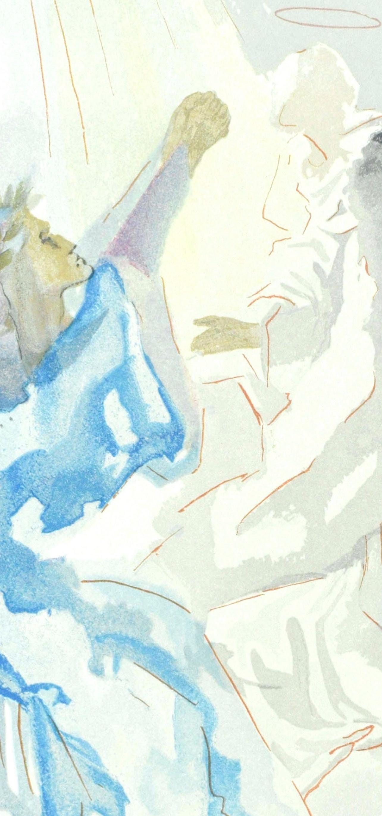 Salvador Dali, Paradiso V (Michler/Lpsinger 1039-1138; Field 189-200), La Divina Commedia, Woodcut