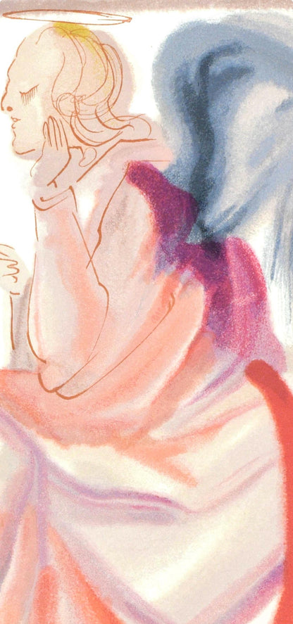 Salvador Dali, Paradiso Vi (Michler/Lpsinger 1039-1138; Field 189-200), La Divina Commedia, Woodcut