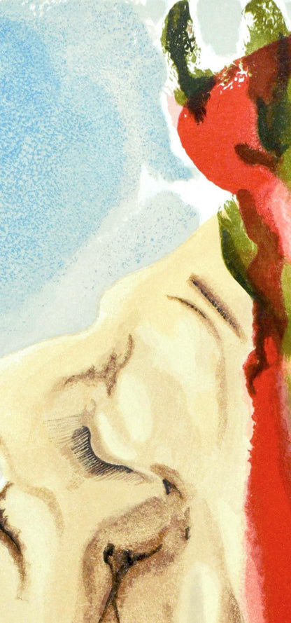 Salvador Dali, Paradiso Vii (Michler/Lpsinger 1039-1138; Field 189-200), La Divina Commedia, Woodcut