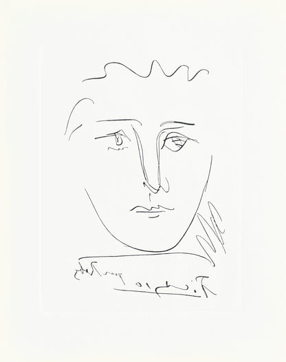 Pablo Picasso, Pour Roby, Lage De Soleil, Etching