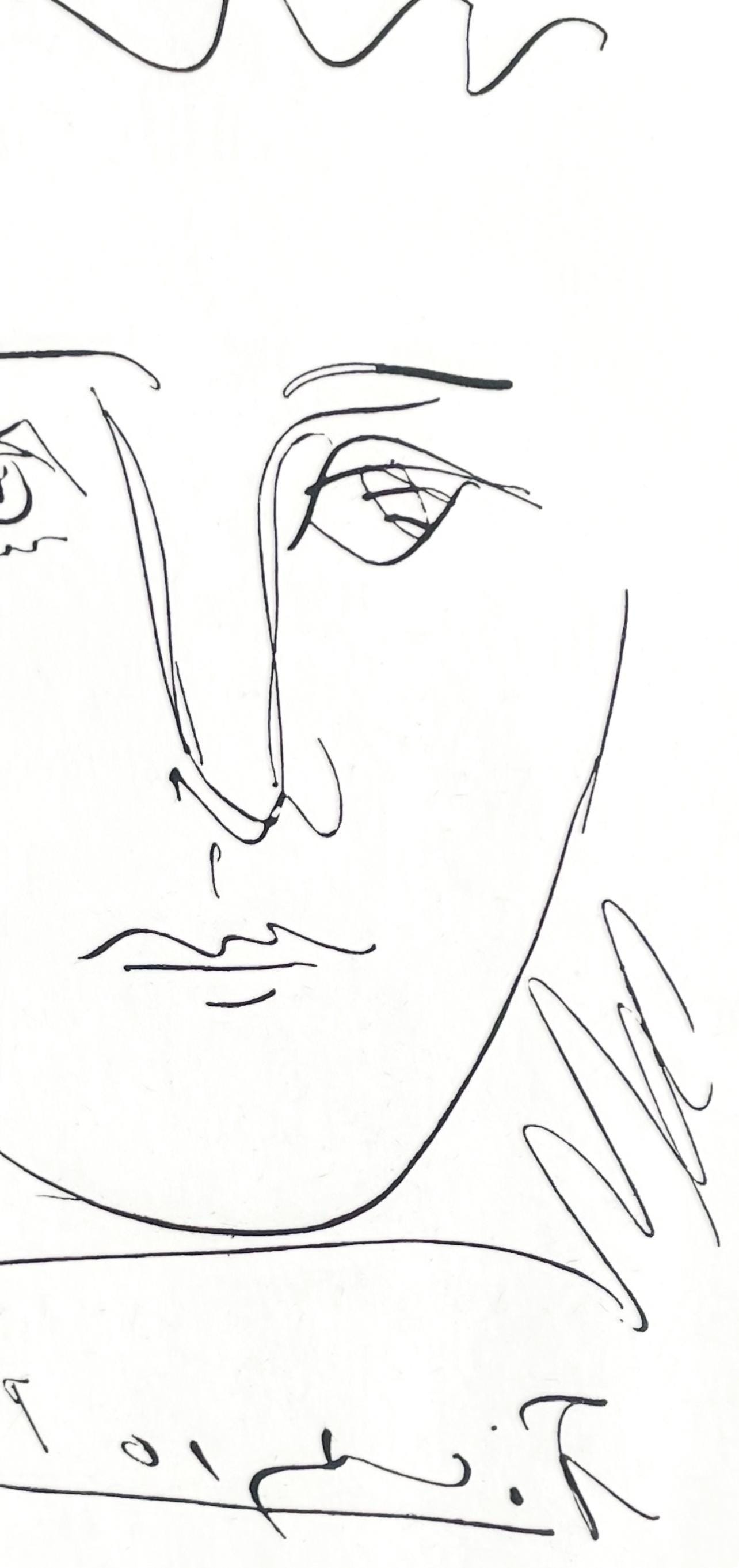 Pablo Picasso, Pour Roby, Lage De Soleil, Etching