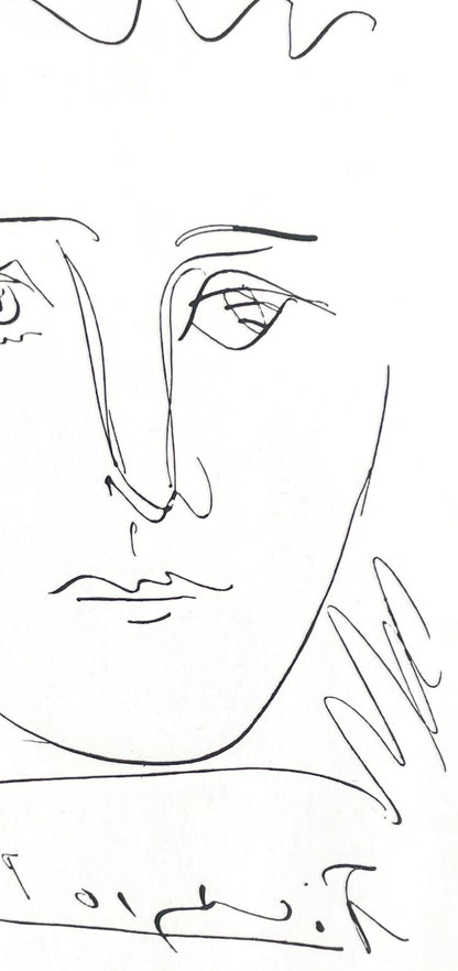 Pablo Picasso, Pour Roby, Lage De Soleil, Etching