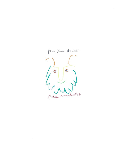 Pablo Picasso, Pour Lon Amiel, Etching