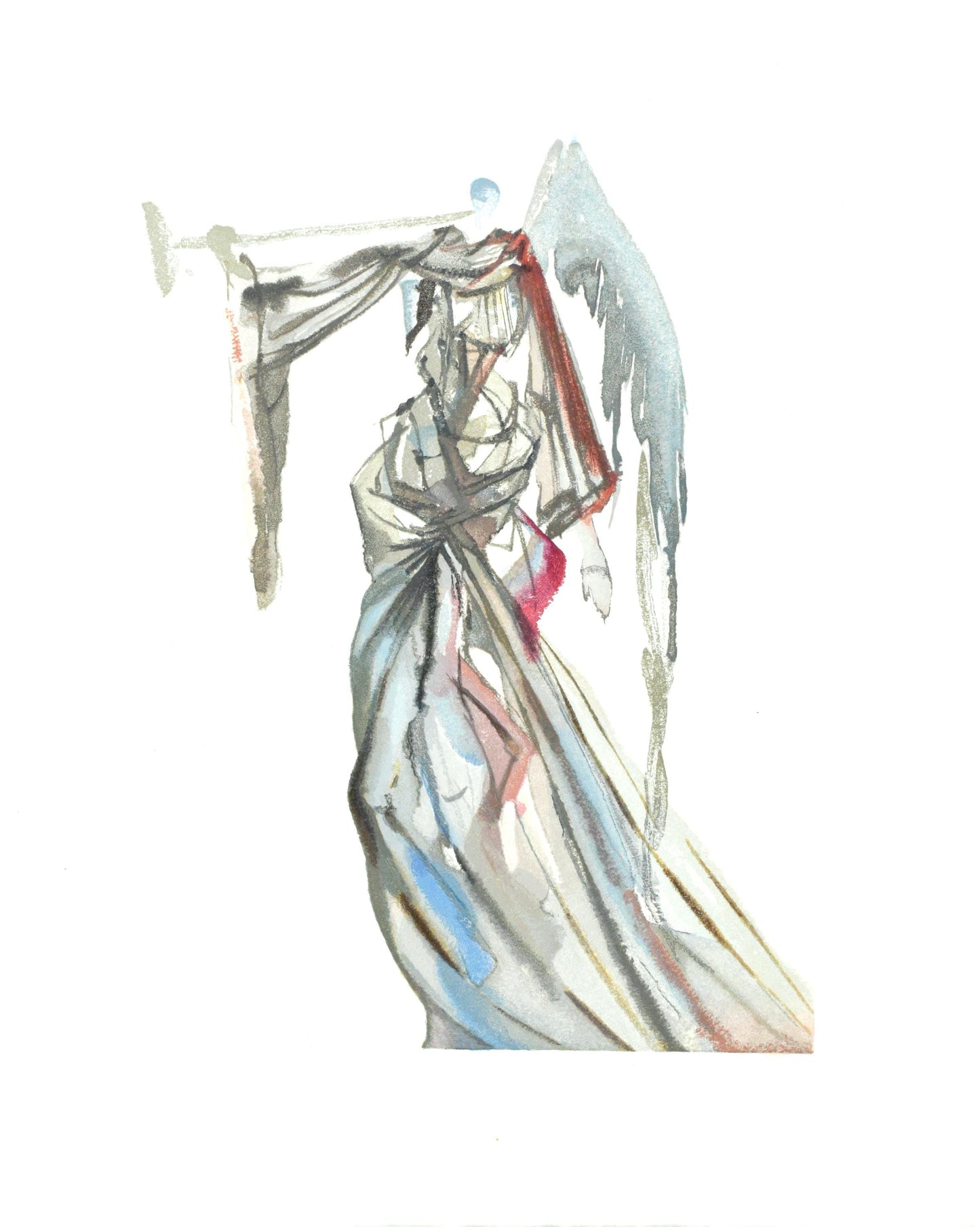 Salvador Dali, Paradiso X (Michler/Lpsinger 1039-1138; Field 189-200), La Divina Commedia, Woodcut