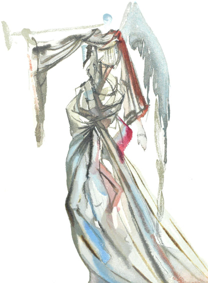 Salvador Dali, Paradiso X (Michler/Lpsinger 1039-1138; Field 189-200), La Divina Commedia, Woodcut