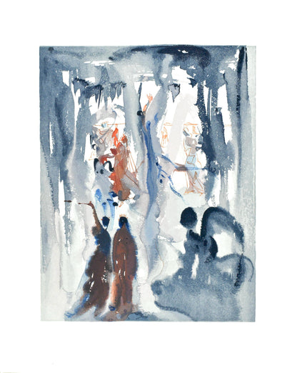 Salvador Dali, Paradiso Xiii (Michler/Lpsinger 1039-1138; Field 189-200), La Divina Commedia,