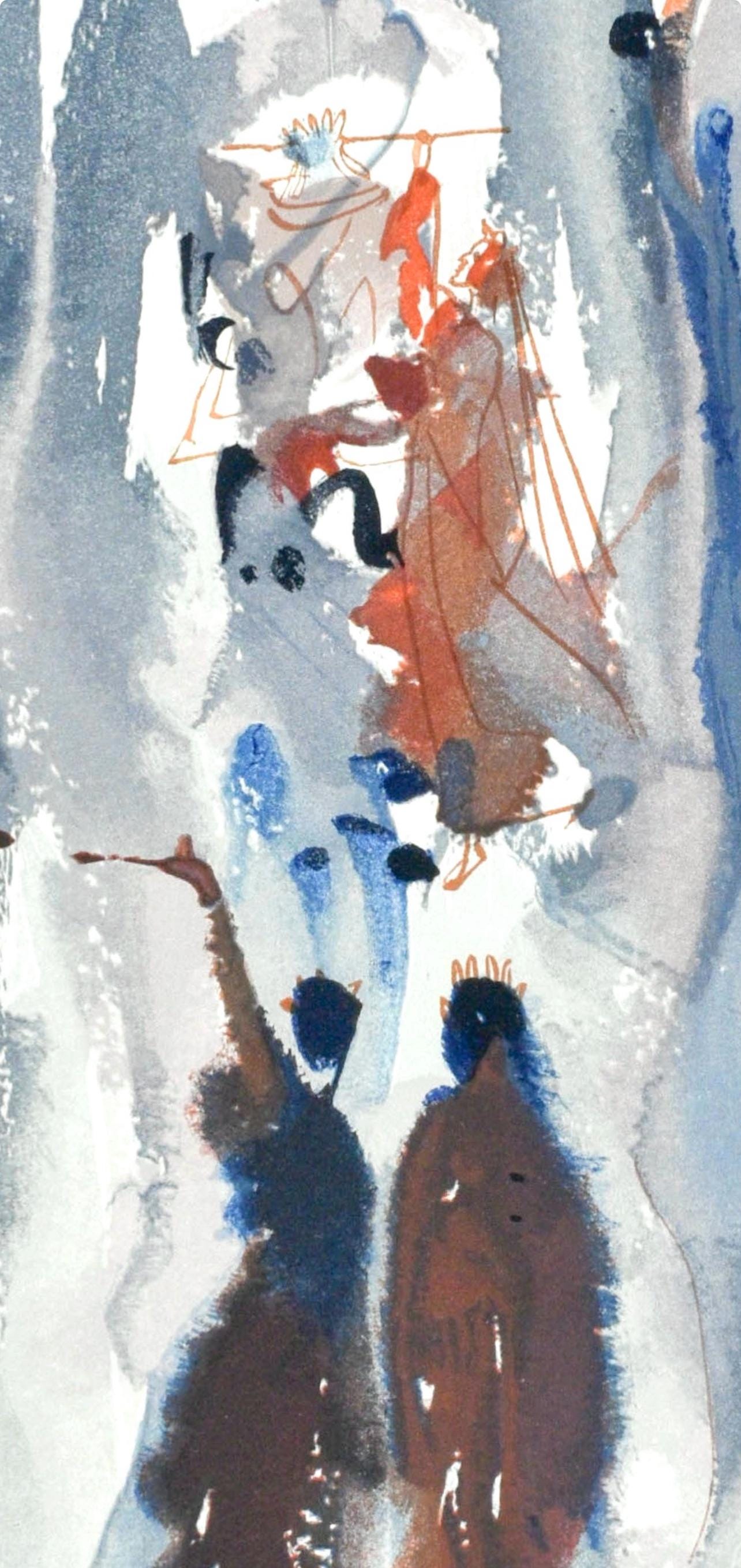 Salvador Dali, Paradiso Xiii (Michler/Lpsinger 1039-1138; Field 189-200), La Divina Commedia,