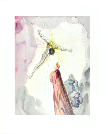 Salvador Dali, Paradiso Xiv (Michler/Lpsinger 1039-1138; Field 189-200), La Divina Commedia, Woodcut