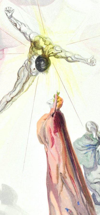 Salvador Dali, Paradiso Xiv (Michler/Lpsinger 1039-1138; Field 189-200), La Divina Commedia, Woodcut