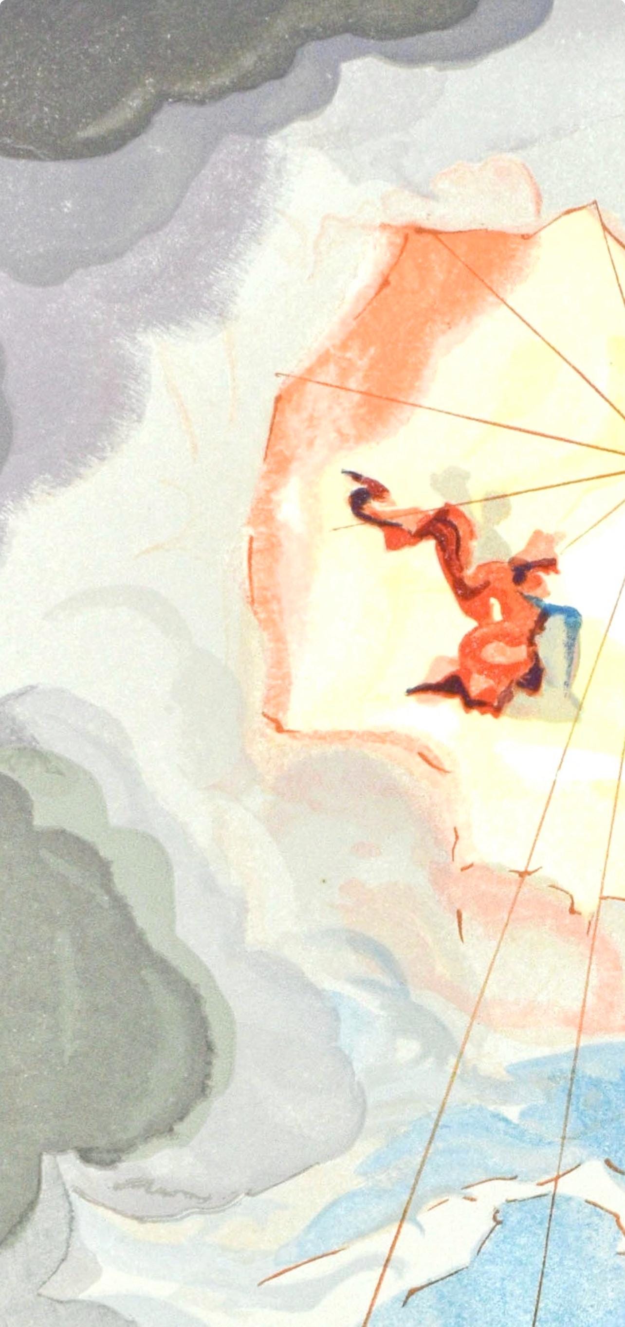 Salvador Dali, Paradiso Xv (Michler/Lpsinger 1039-1138; Field 189-200), La Divina Commedia, Woodcut