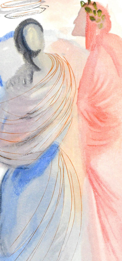 Salvador Dali, Paradiso Xviii (Michler/Lpsinger 1039-1138; Field 189-200), La Divina Commedia,