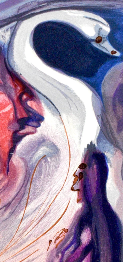 Salvador Dali, Paradiso Xix (Michler/Lpsinger 1039-1138; Field 189-200), La Divina Commedia, Woodcut