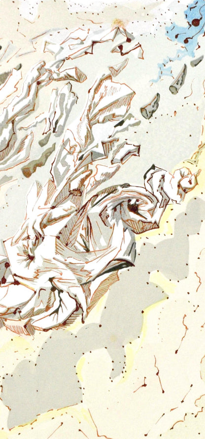 Salvador Dali, Paradiso Xx (Michler/Lpsinger 1039-1138; Field 189-200), La Divina Commedia, Woodcut