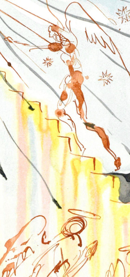 Salvador Dali, Paradiso Xxi (Michler/Lpsinger 1039-1138; Field 189-200), La Divina Commedia, Woodcut