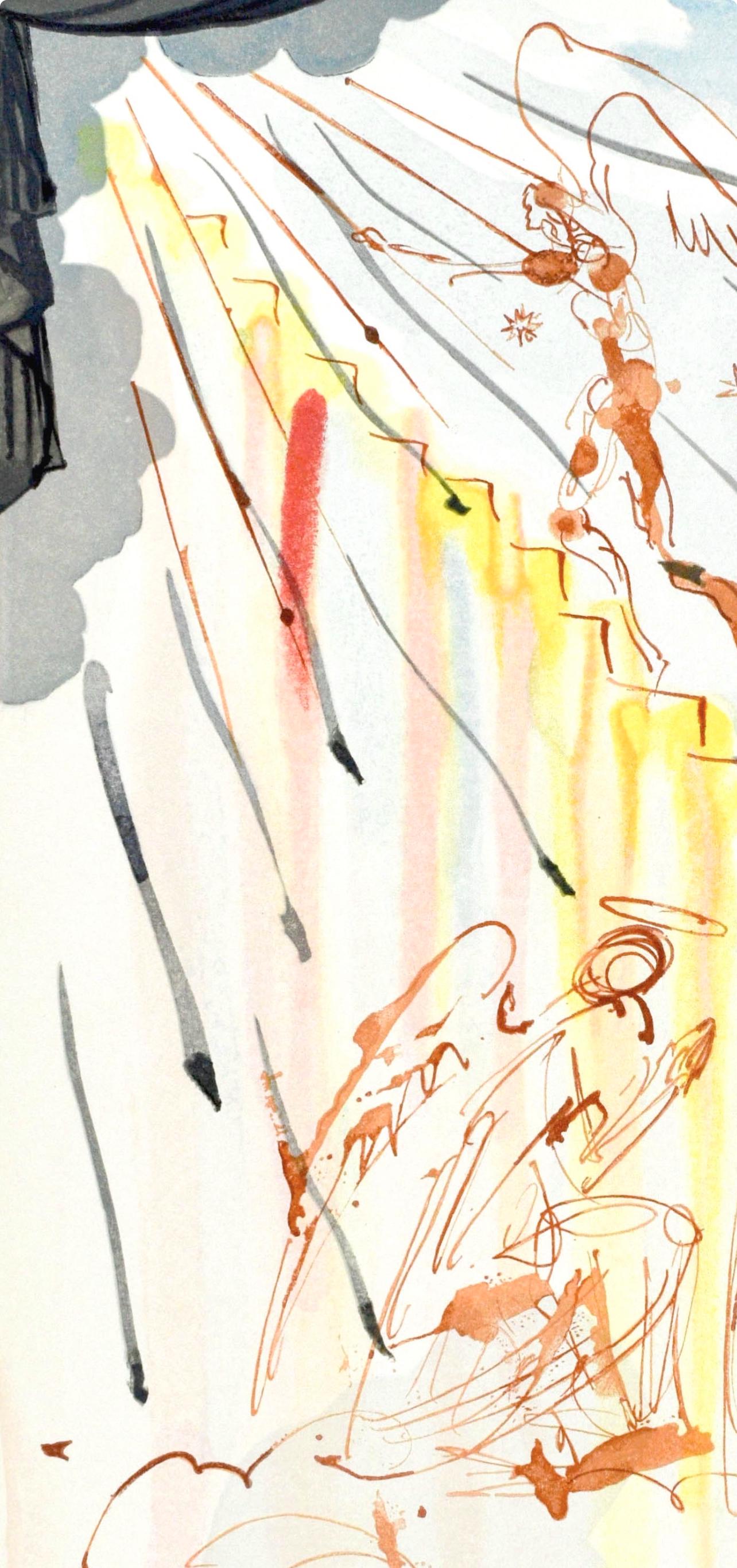 Salvador Dali, Paradiso Xxi (Michler/Lpsinger 1039-1138; Field 189-200), La Divina Commedia, Woodcut