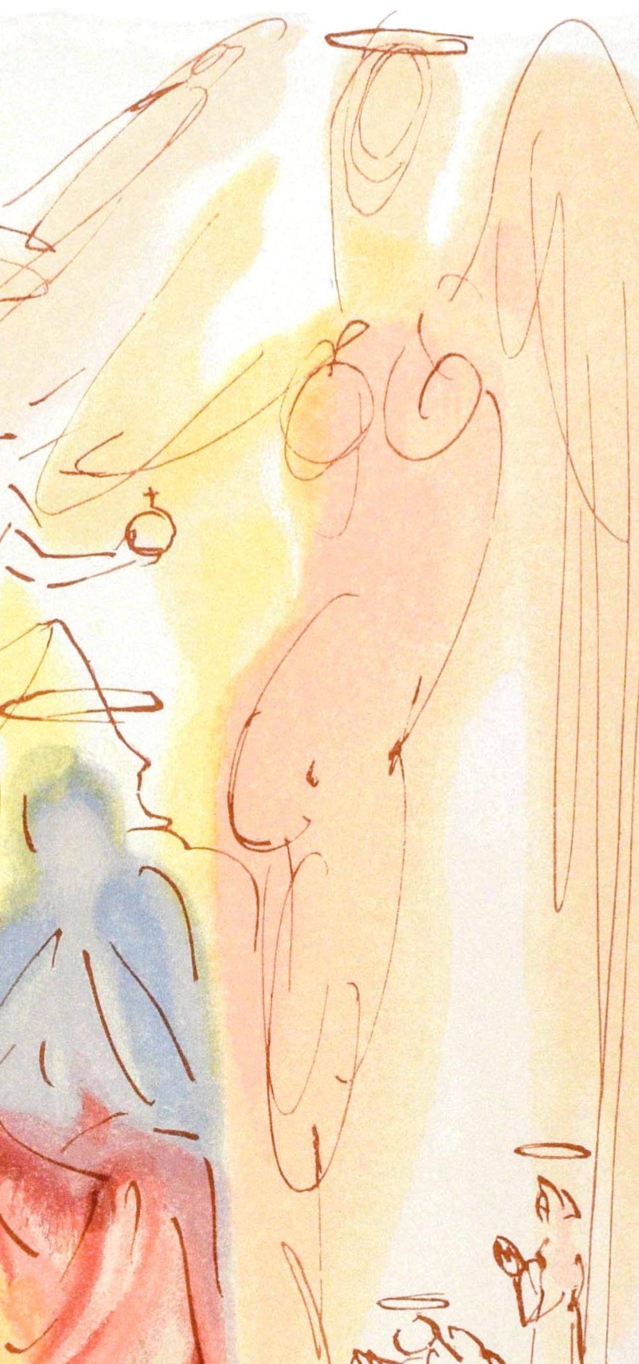 Salvador Dali, Paradiso Xxiii (Michler/Lpsinger 1039-1138; Field 189-200), La Divina Commedia,