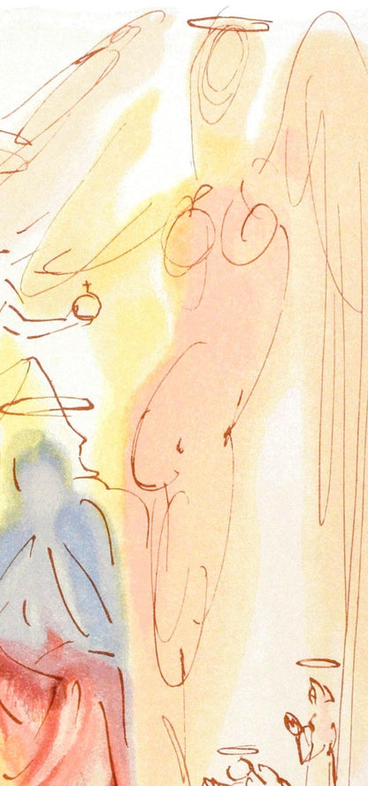 Salvador Dali, Paradiso Xxiii (Michler/Lpsinger 1039-1138; Field 189-200), La Divina Commedia,