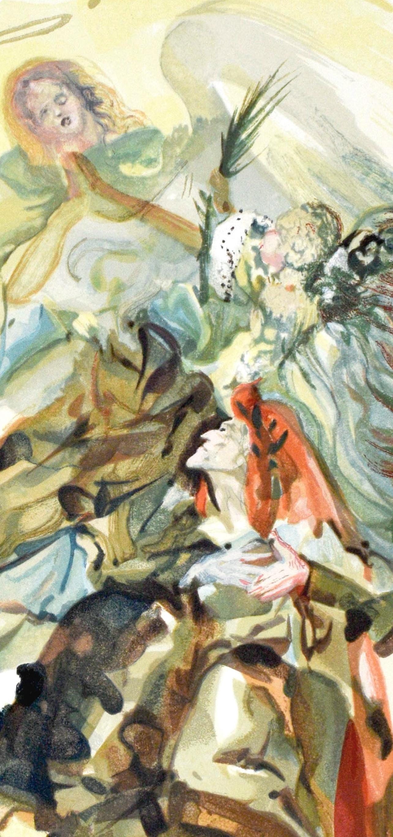 Salvador Dali, Paradiso Xxv (Michler/Lpsinger 1039-1138; Field 189-200), La Divina Commedia, Woodcut