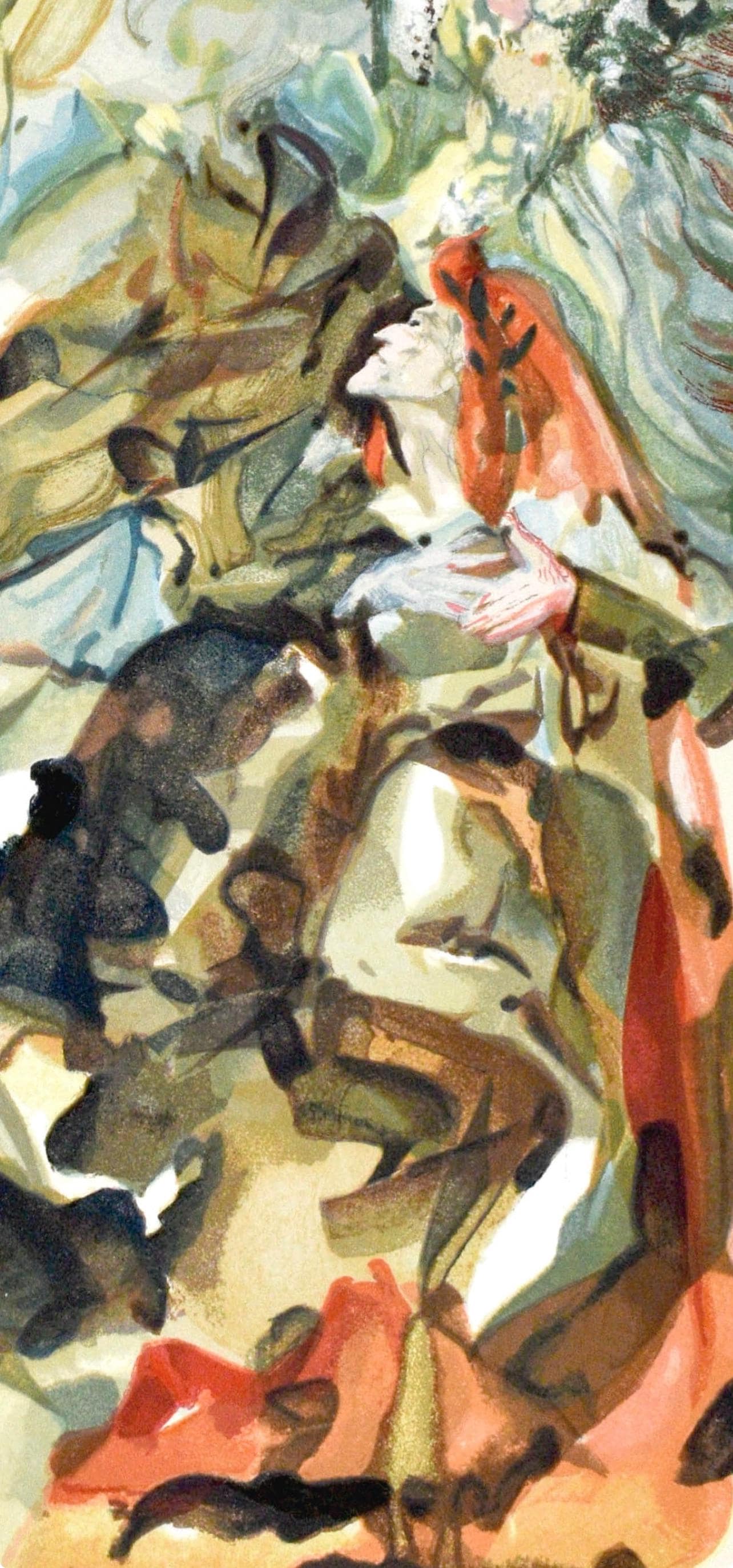 Salvador Dali, Paradiso Xxv (Michler/Lpsinger 1039-1138; Field 189-200), La Divina Commedia, Woodcut