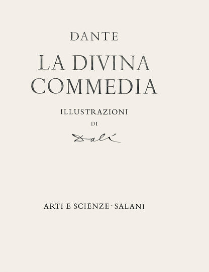 Salvador Dali, Paradiso Xxvi (Michler/Lpsinger 1039-1138; Field 189-200), La Divina Commedia,