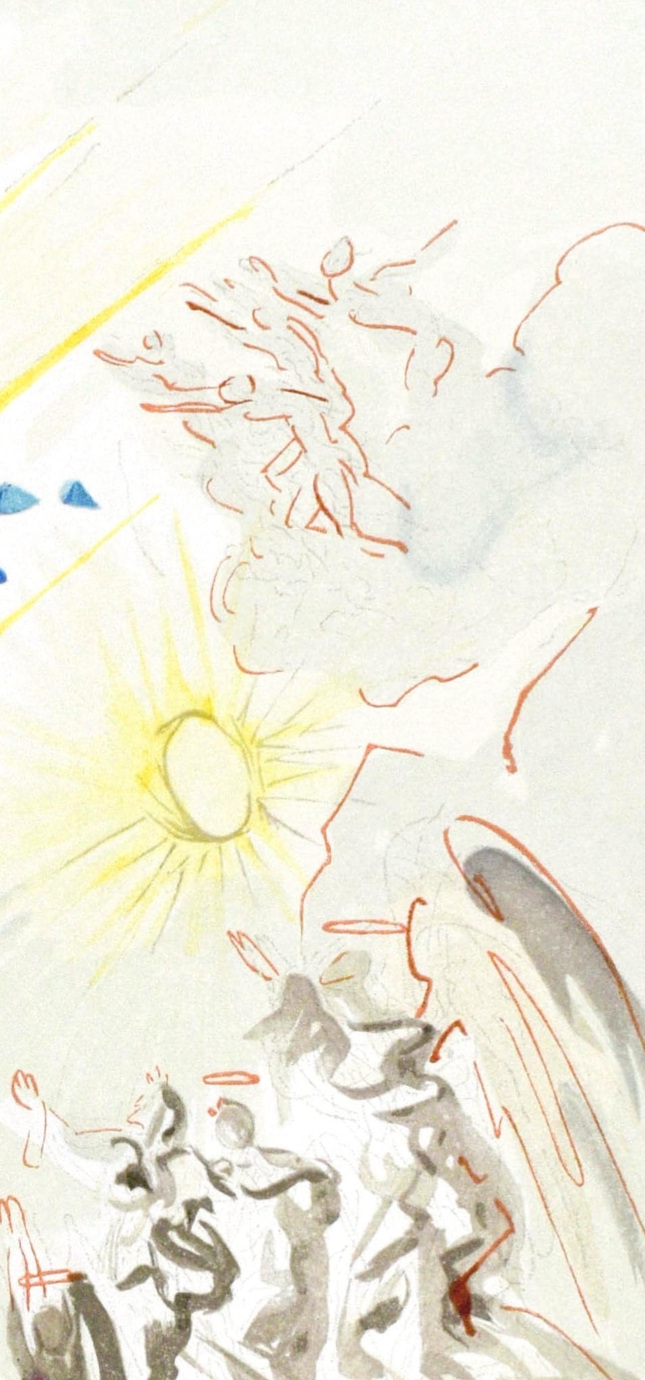 Salvador Dali, Paradiso Xxvi (Michler/Lpsinger 1039-1138; Field 189-200), La Divina Commedia,