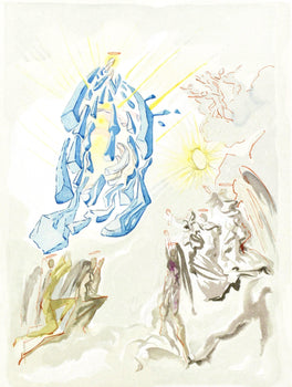 Salvador Dali, Paradiso Xxvi (Michler/Lpsinger 1039-1138; Field 189-200), La Divina Commedia,