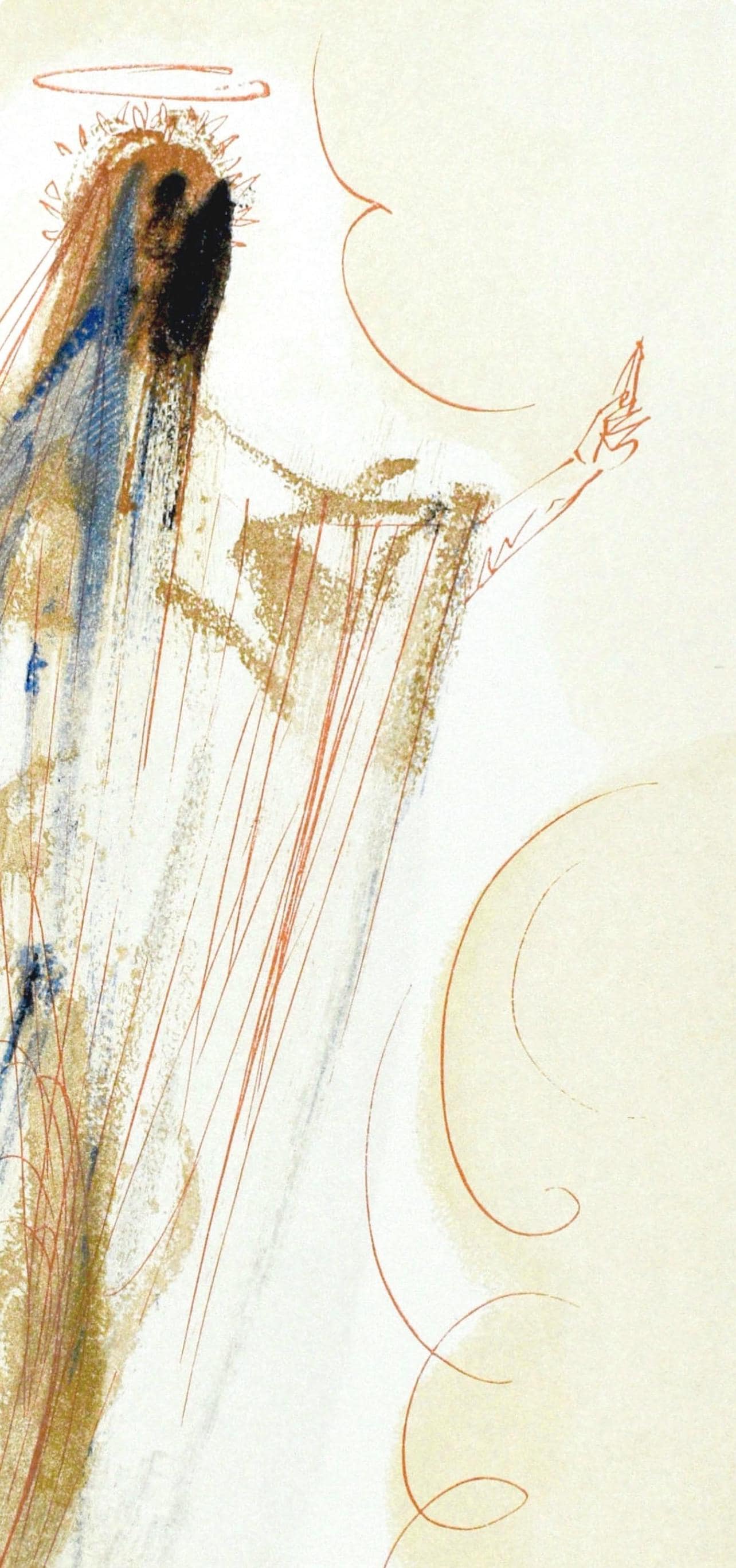 Salvador Dali, Paradiso Xxix (Michler/Lpsinger 1039-1138; Field 189-200), La Divina Commedia,