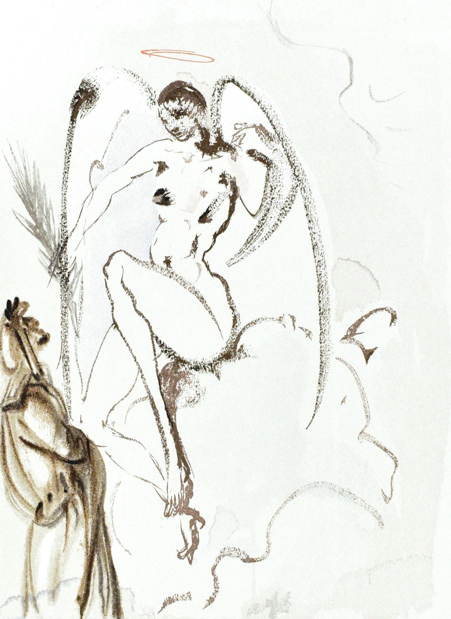 Salvador Dali, Paradiso Xxxi (Michler/Lpsinger 1039-1138; Field 189-200), La Divina Commedia,