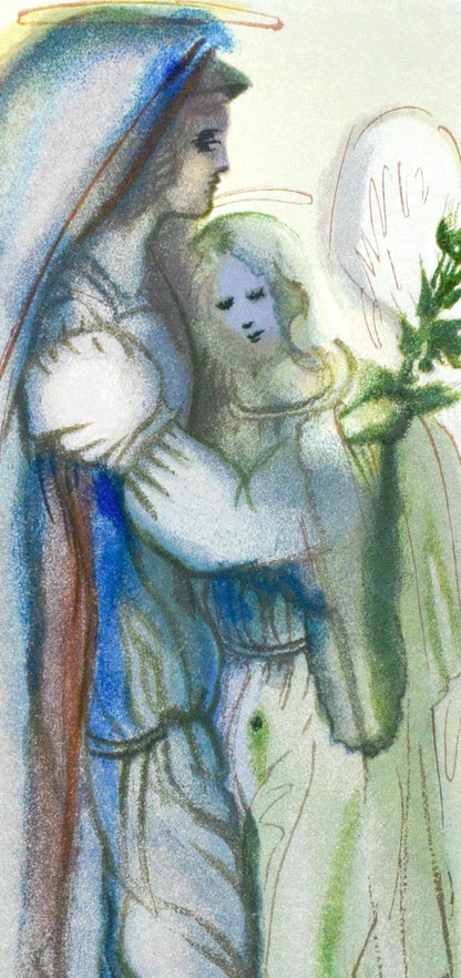 Salvador Dali, Paradiso Xxxii (Michler/Lpsinger 1039-1138; Field 189-200), La Divina Commedia,