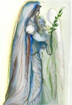 Salvador Dali, Paradiso Xxxii (Michler/Lpsinger 1039-1138; Field 189-200), La Divina Commedia,