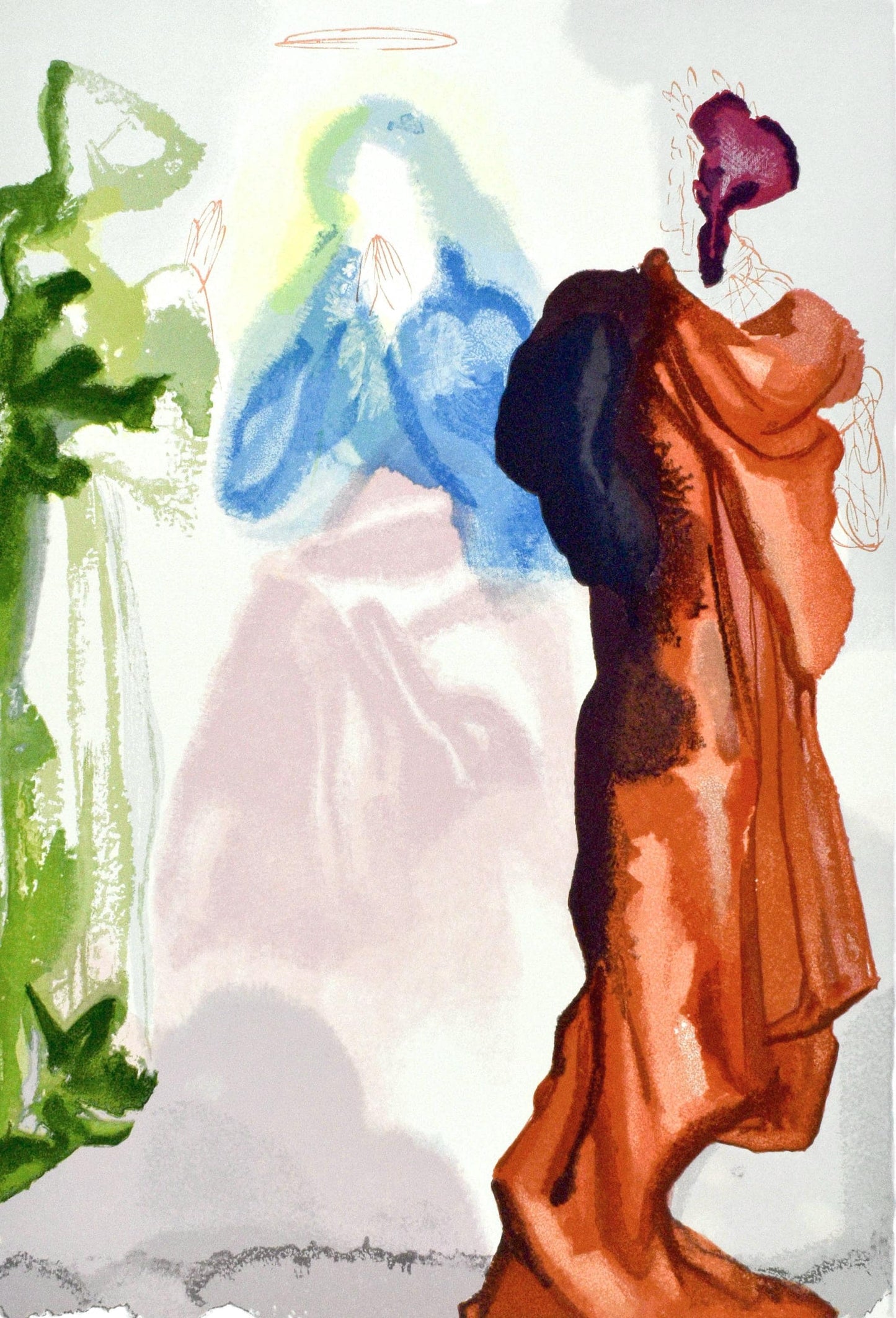 Salvador Dali, Paradiso Xxxiii (Michler/Lpsinger 1039-1138; Field 189-200), La Divina Commedia,