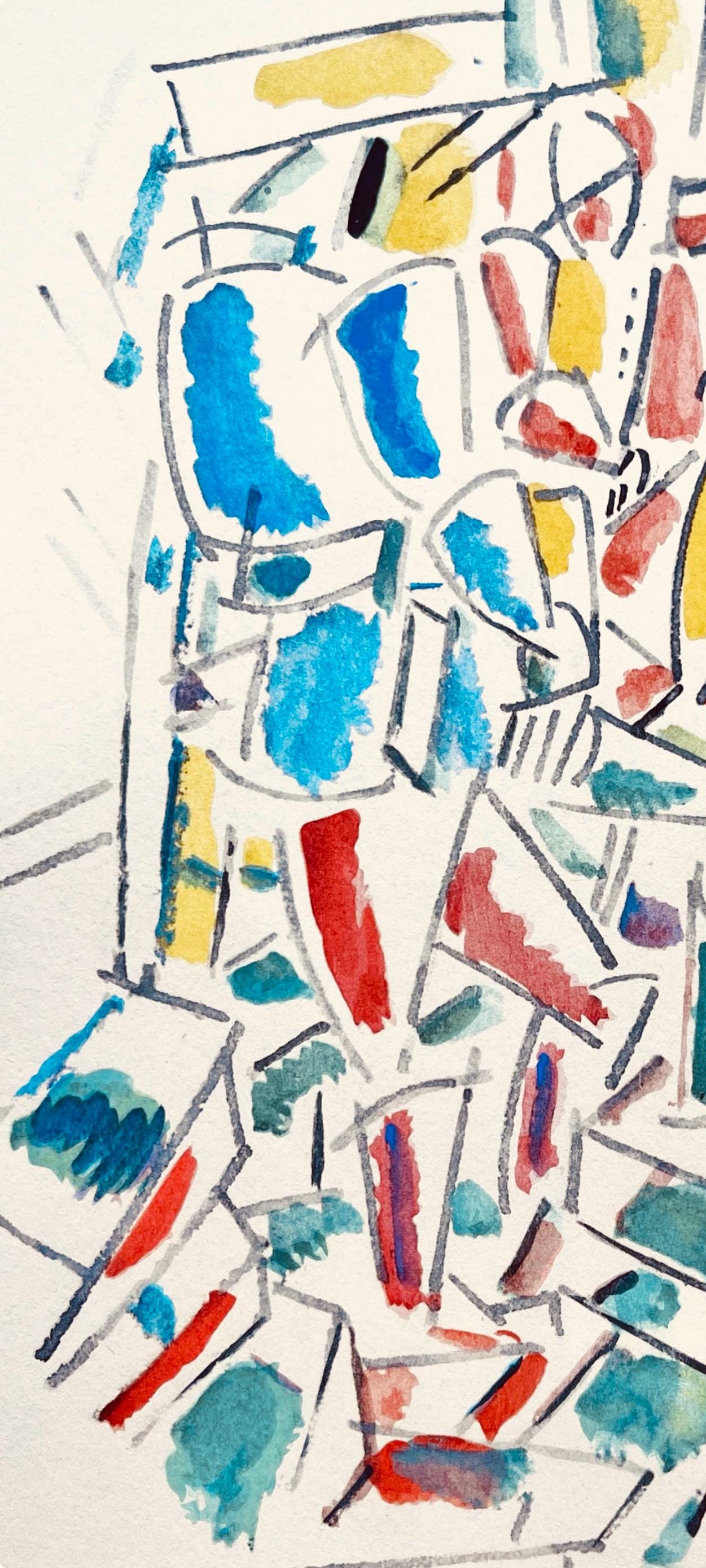 Fernand Lger, Les Foreurs, Dessins De Guerre 1915-16, Lithograph