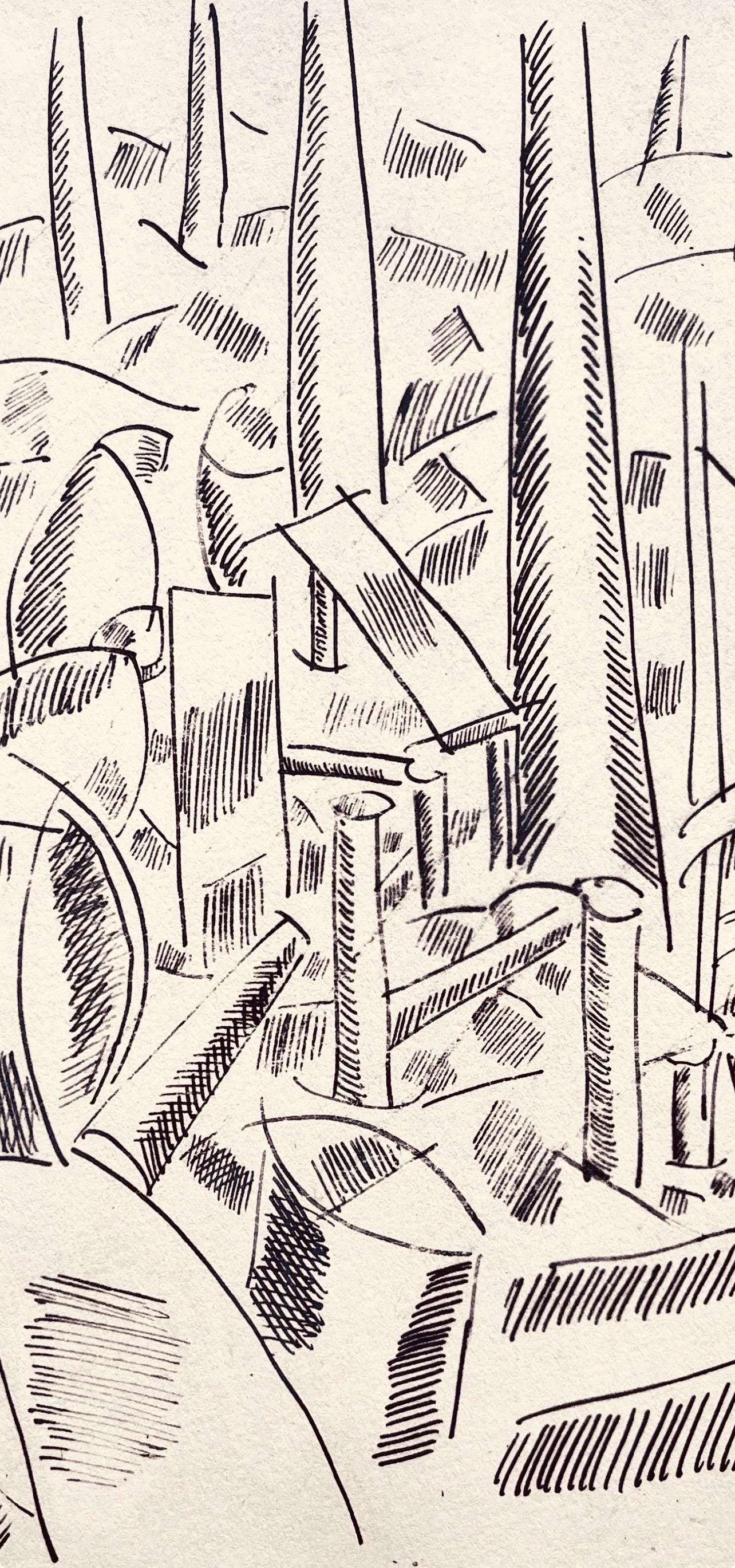 Fernand Lger, Le Sapeur, Dessins De Guerre 1915-16, Lithograph