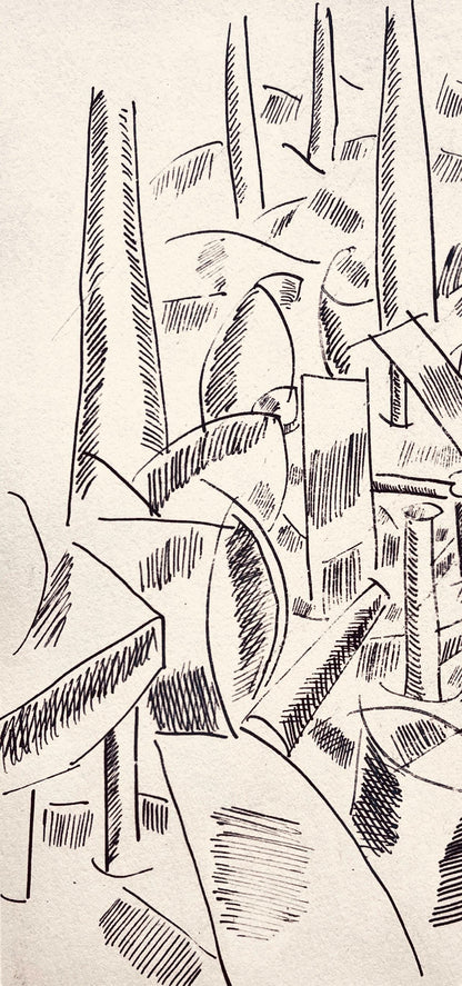 Fernand Lger, Le Sapeur, Dessins De Guerre 1915-16, Lithograph