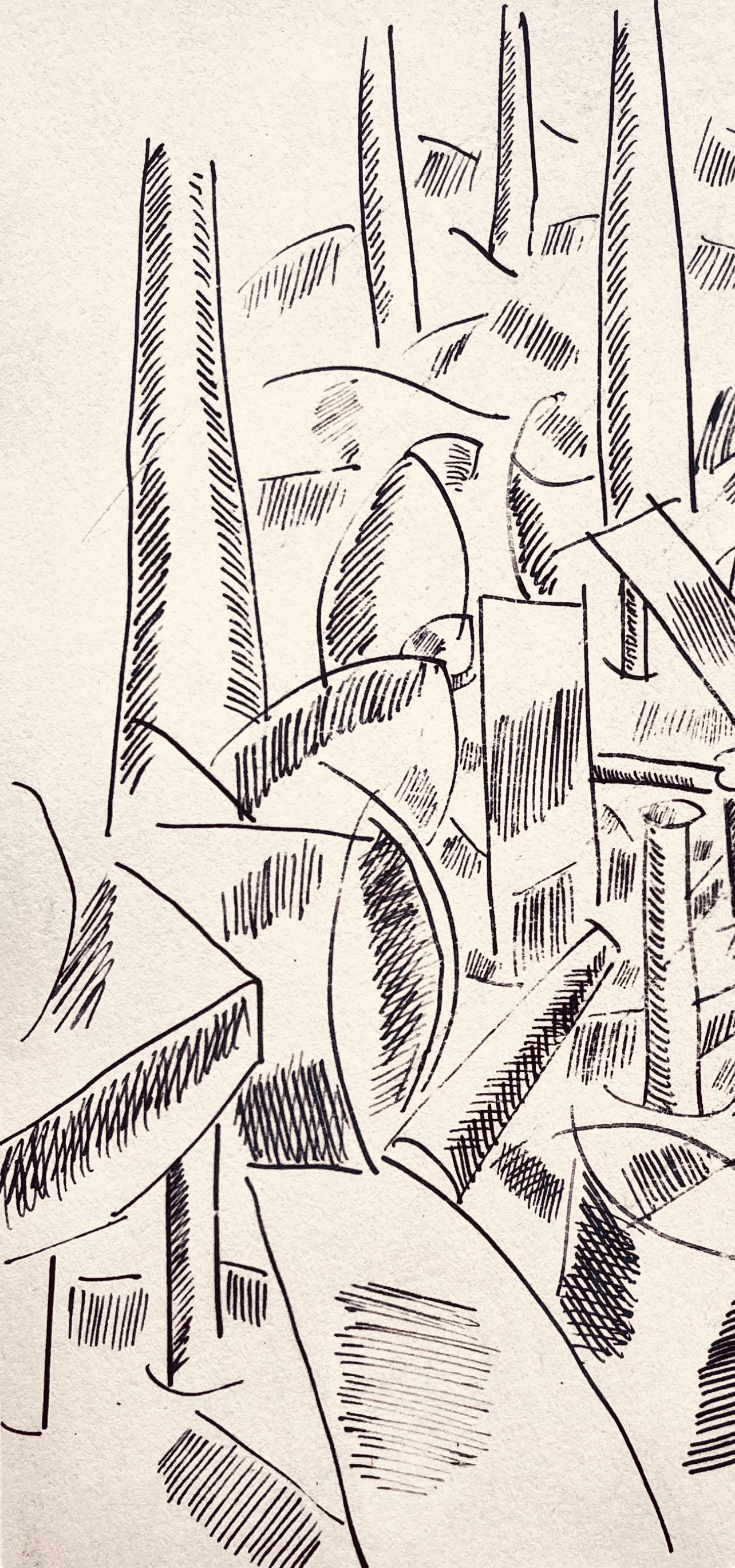 Fernand Lger, Le Sapeur, Dessins De Guerre 1915-16, Lithograph