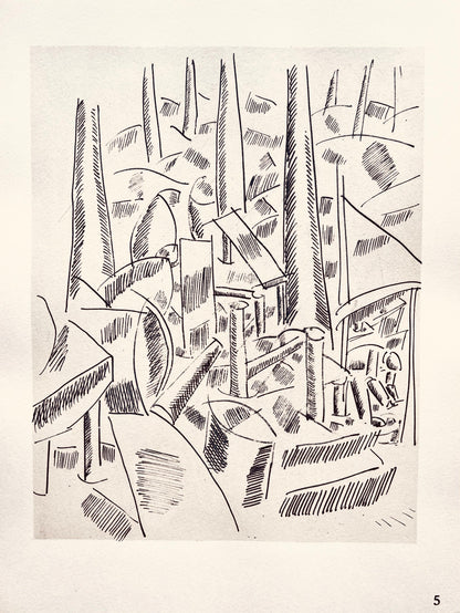 Fernand Lger, Le Sapeur, Dessins De Guerre 1915-16, Lithograph