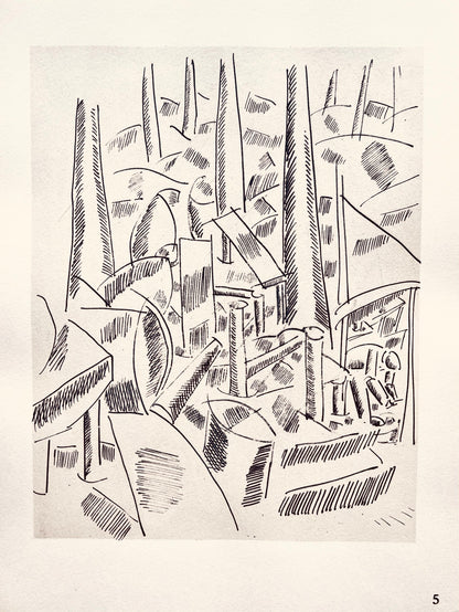 Fernand Lger, Le Sapeur, Dessins De Guerre 1915-16, Lithograph
