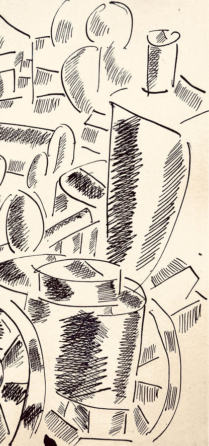 Fernand Lger, La Cuisine Roulante, Dessins De Guerre 1915-16, Lithograph